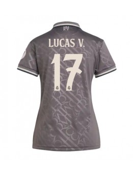 Real Madrid Lucas Vazquez #17 Zenski Rezervni Dres 2024-25 Kratak Rukavima